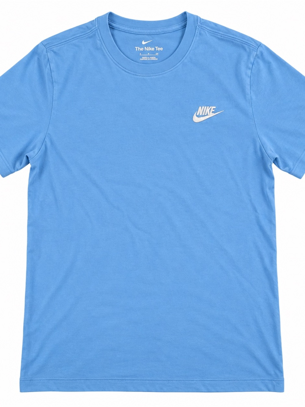 Nike Light Blue Crewneck Logo Tee